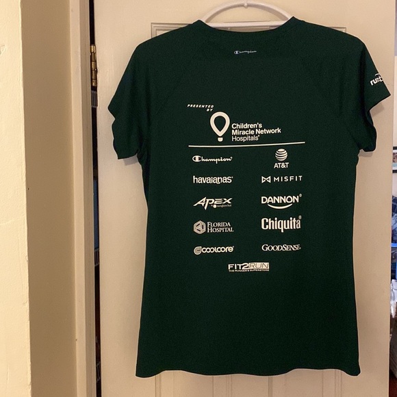 Champion Princess Half Marathon Weekend 10k Race Shirt 2018 Women's Large - Picture 3 of 4